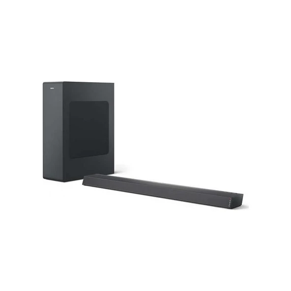 Philips TAB6305 140W Dolby Audio 2.1 Kanal Soundbar Ultra İnce Tasarım Siyah ürün görseli 1