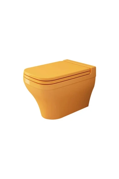 Scala Asma Klozet Parlak Mandalina Sarısı Kapak Hariç 1080-021-0128 ürün görseli 1