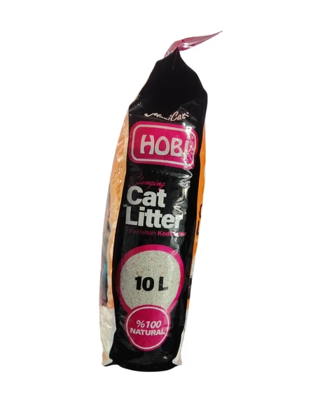 HOBİ Maxicat Portakallı Bentonit Kedi Kumu 10 Litre - Resim 2