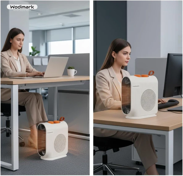 Wodimark Lider Elektrikli Fanlı Isıtıcı 2000 W - Resim 3