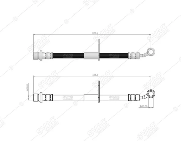 Honda Fren Hortumu On Sol CIVIC 2005-> - Svac 78-0117 ürün görseli