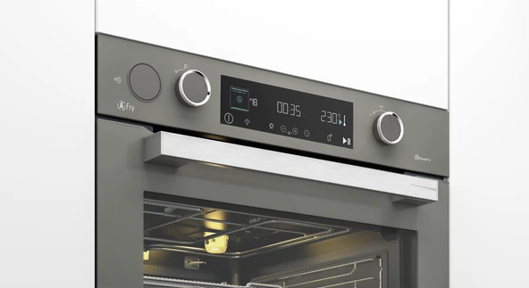 ARÇELİK AFC 471 G Fibona Serisi Ankastre Multifonksiyon Fırın AFry Buhar Destekli Fırın - Resim 2