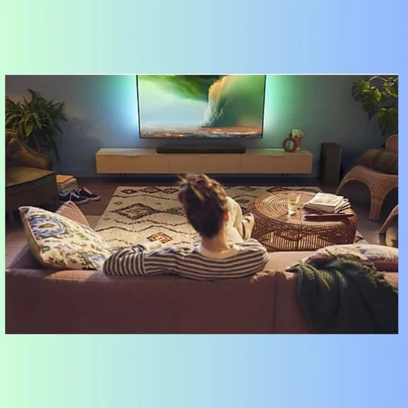 Philips Phılıps Subwoofer, Maks. 320 W / 160 W Rms, 2.1 Kanal, Dolby Atmos, Bluetooth Soundbar - Resim 2