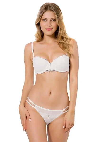 Le Jardin Destekli Sütyen Takımı 5050 - Resim 5