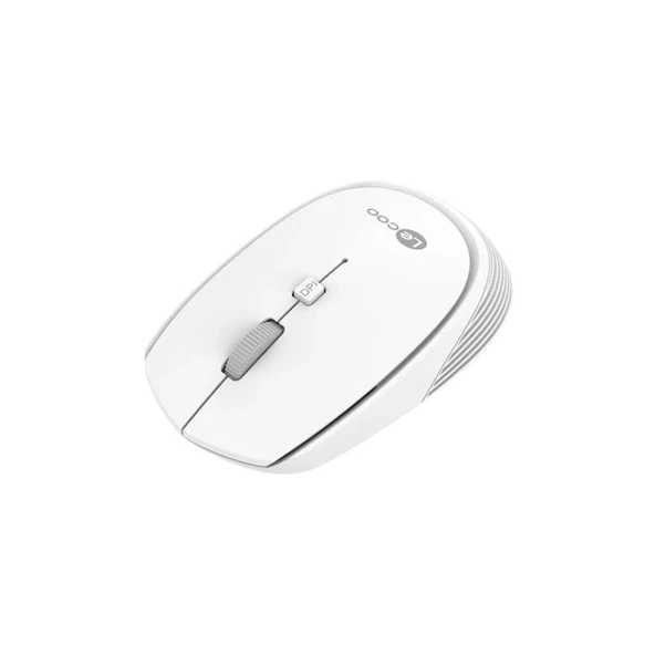 Lecoo USBKablosuz Mouse Beyaz Ws202 WS202BYZ 1061 - Resim 3