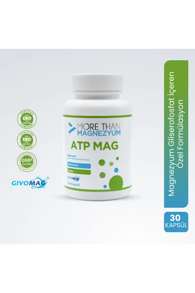 MORE THAN Magnezyum ATP MAG 60 Kapsül ürün görseli