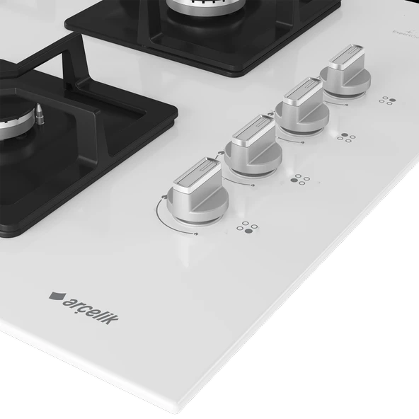 ARÇELİK OCD K 651 DWYB Gazlı Cam Tablalı Ocak - Resim 3