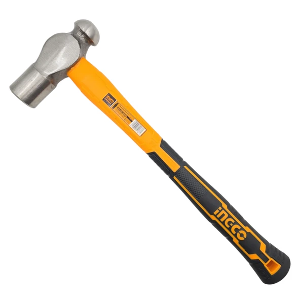 Ingco HBPH88048 48oz/1300gr Endüstriyel Fiberglas Saplı Bilyeli Çekiç/Bombe Başlı Çekiç ürün görseli