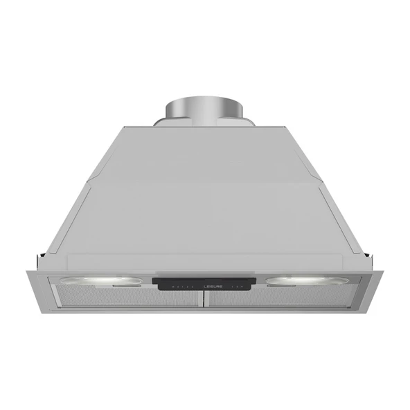 Leisure PDLG 60 S 53 cm Gömme Gümüş Ankastre Aspiratör - Resim 5