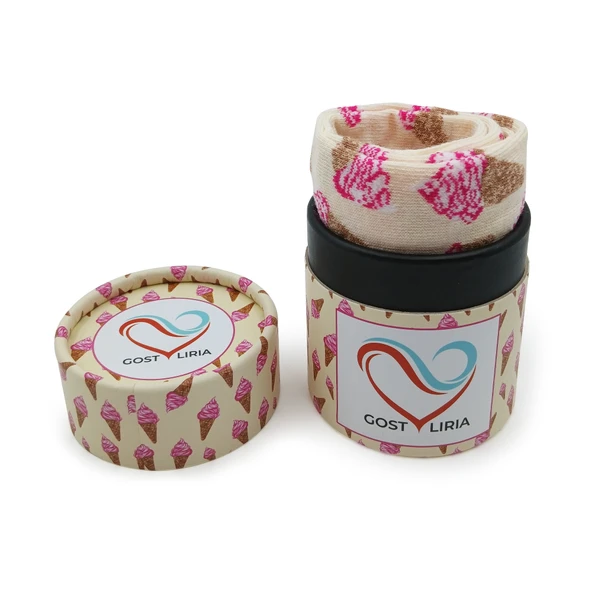 İce Cream Socks – Desenli Unisex Soket Çorap - Resim 2