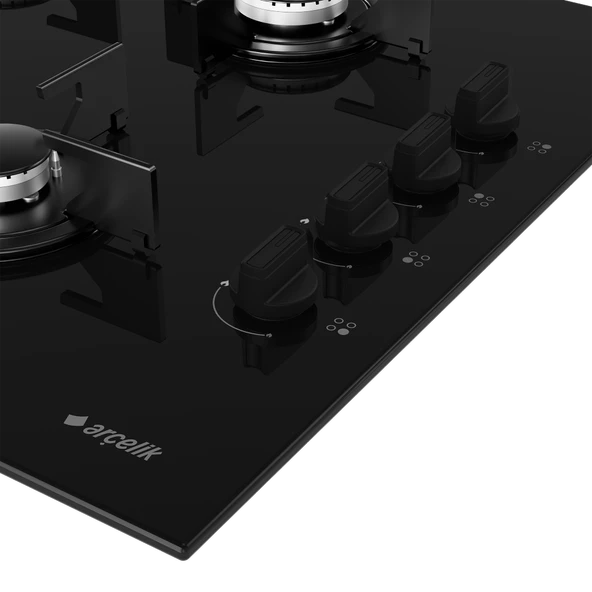 ARÇELİK OCD T 601-1 ES Gazlı Cam Tablalı Ocak - Resim 4