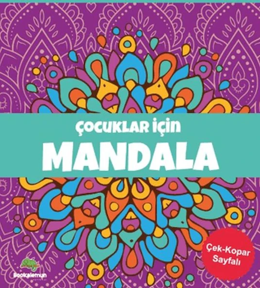 Çocuklar için Mandala - Mor ürün görseli
