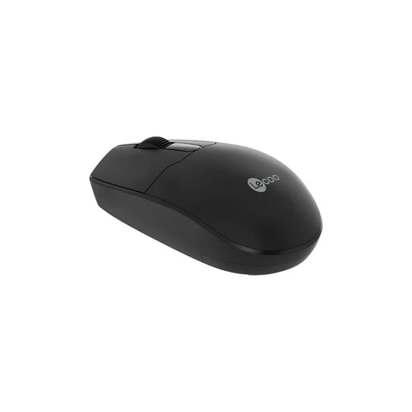 Lecoo Siyah Kablosuz Mouse Ws204 WS204SYH 3386 - Resim 3