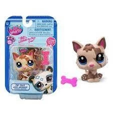 Littlest Pet Shop Minişler Tekli Figür G7 #73 Köpek ürün görseli 1
