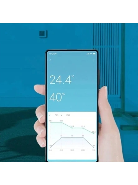 Xiaomi Mijia Bluetooth Akıllı Sıcaklık ve Nem Ölçer Termometre 3 Adet - Resim 5
