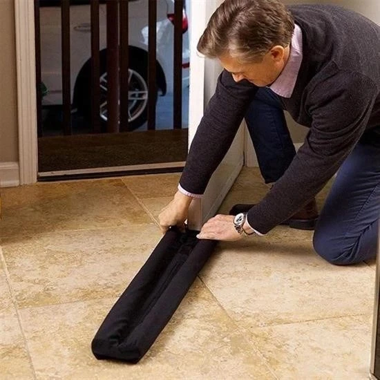 İpek Yıldızı® Yakıt Tasarrufu Kapı Altı  Çift Taraflı Yalıtım Rüzgar Önleyici Kapı Altlığı - Resim 3