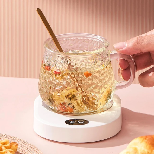 Asixxsix Masa Için Kahve Kupa Isıtıcı - Resim 2