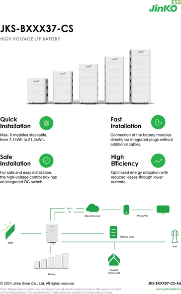 Jinko 21kWh Lityum Batarya - HV - Resim 5
