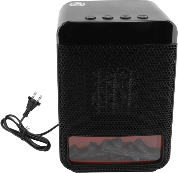 Portatif Elektrikli ısıtma, masaüstü Için 1000W Alan Kontrol termostatı (AB fiş 220v) - Resim 2