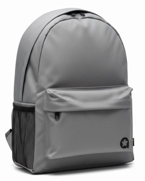 Yuga İki Gözlü Sırt Çantası Gri - Resim 2