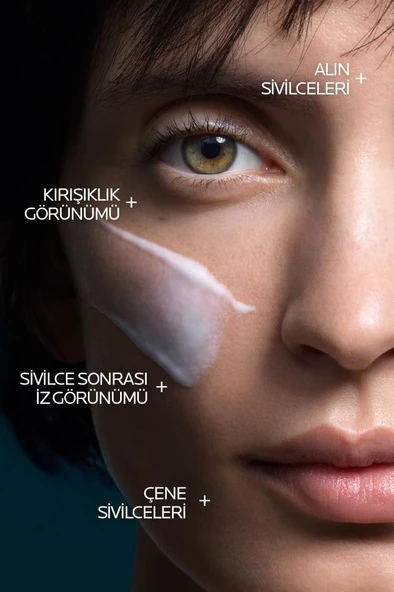 La Roche Posay Effaclar A.Z. %10 Azelaik Asit İçeren Sivilce & Sivilce İzi & Kırışıklık Karşıtı Jel Krem 40ml - Resim 2