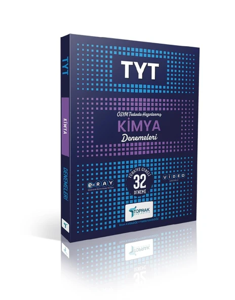 Toprak TYT Kimya Deneme Kitabı ürün görseli 1