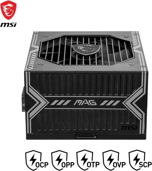 MSI MAG A750BN Gen5 750 W Power Supply Outlet - Resim 2