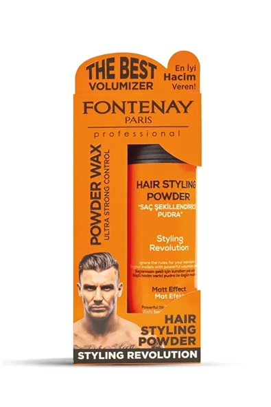 Fontenay Saç Şekillendirici Pudra Toz Wax Ultra Strong 20gr X3 + Mucizevi Saç Tarağı 4'lü Set - Resim 3