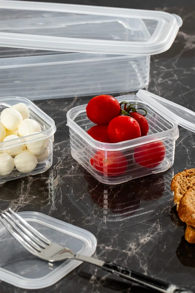 Porsima 4368 FreshLock Vakumlu Kahvaltılık Çok Amaçlı Saklama Kabı Kahvaltı Seti - Resim 2