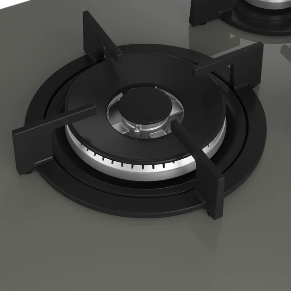 ARÇELİK OCD T 752-1 DWKG Gazlı Cam Tablalı Ocak - Resim 5