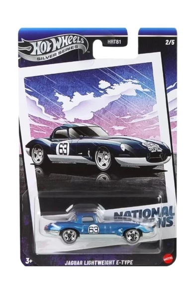 Hot Wheels Silver Series Jaguar Lightweight E-Type HRT81 JBY90 ürün görseli 1