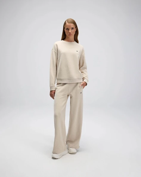 Ellesse EF543 Kadın Bej Eşofman Altı - Resim 2