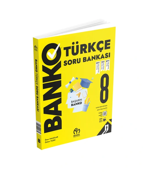 MODEL EĞİTİM YAYINLARI 8. Sınıf Banko Türkçe Soru Bankası ürün görseli
