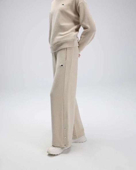 Ellesse EF543 Kadın Bej Eşofman Altı - Resim 4