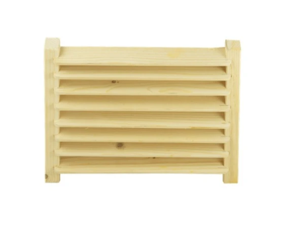 FINTECH Sauna Ahşap Havalandırma Menfezi Sabit Izgaralı-ToptancıyızBiz ürün görseli
