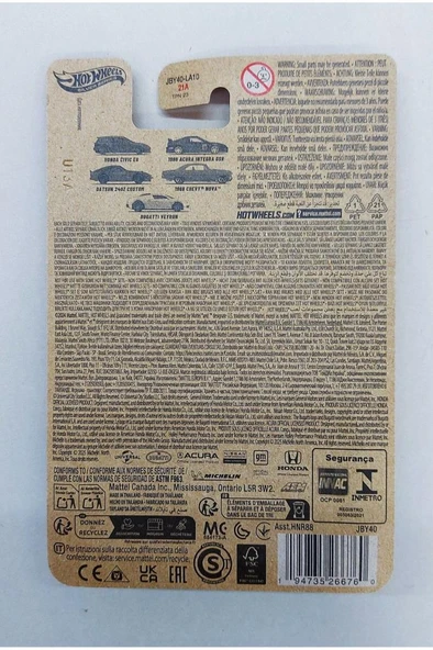 Hot Wheels Silver Series Fast & Furious 1996 Acura Integra GSR HNR88 JBY40 - Resim 5