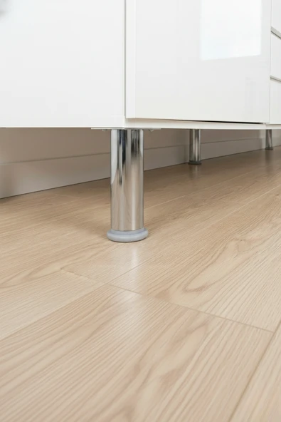 LUDIA Metal Ayarlanabilir 3 Adet Mobilya Ayağı Metal Tablalı 12cm - Resim 6