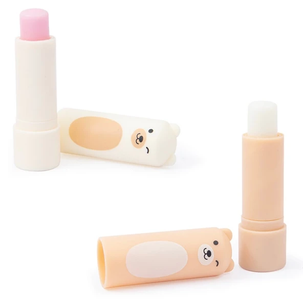 NessiWorld Ayıcık Lip Balm Dudak Nemlendiricisi - Resim 2