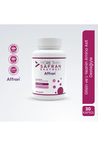 MORE THAN Safran Ekstresi 30 Kapsül ürün görseli