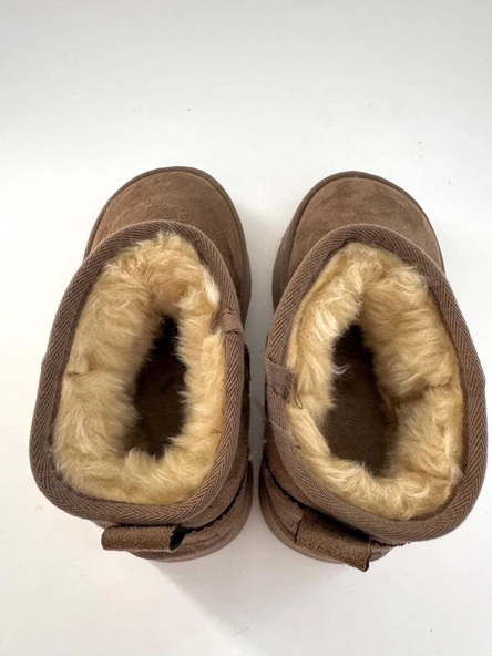 PLATFORM TABAN KÜRKLÜ KADIN BOT VİZON - Resim 5