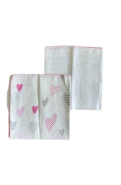 Kalpli Çok Amaçlı Yüz ve Sırt Müslin 2'li Takım ürün görseli