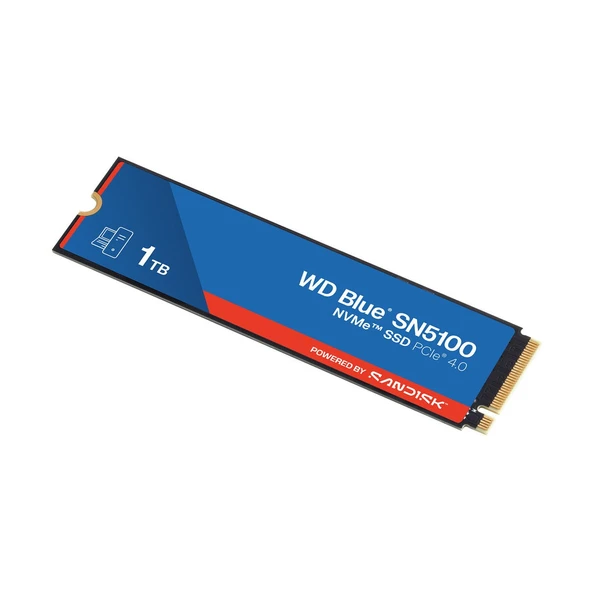 Blue SN5100 1tb WDS100T5B0E 7100/6700MB/S Pcıe Gen 4.0 M.2 2280 Nvme SSD - Resim 5