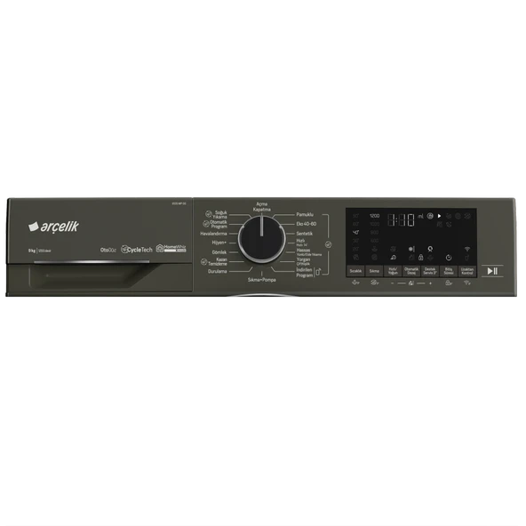 ARÇELİK 9120 MP OG 9 Kg Çamaşır Makinesi - Resim 7