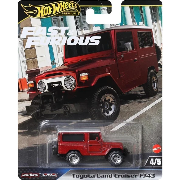 Hot Wheels Premium Fast & Furious Toyota Land Cruiser FJ43 HNW46 - HRT96 ürün görseli 1