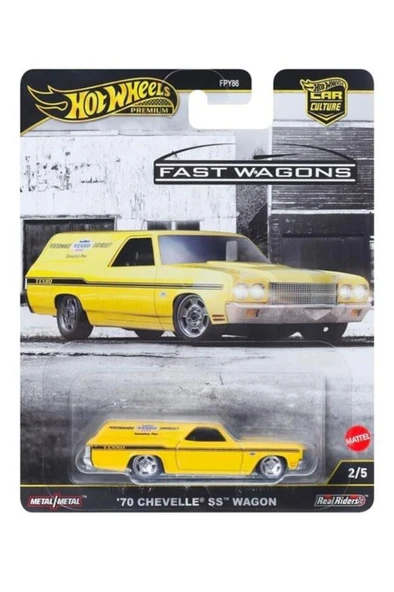 Hot Wheels Premium Fast Wagons 70 Chevelle SS Wagon  FPY86 JBK67 ürün görseli 1