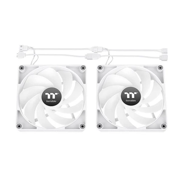 <![CDATA[THERMALTAKE CT140 REVERSE CL-F176-PL14SW-A ARGB FAN KITI BEYAZ 2-li paket]]> - Resim 4