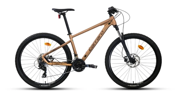 27.5J CARRARO CRX 721 21V HD DAĞ BİSİKLETİ - MAT BRONZ KAHVERENGİ - 44 KADRO ürün görseli