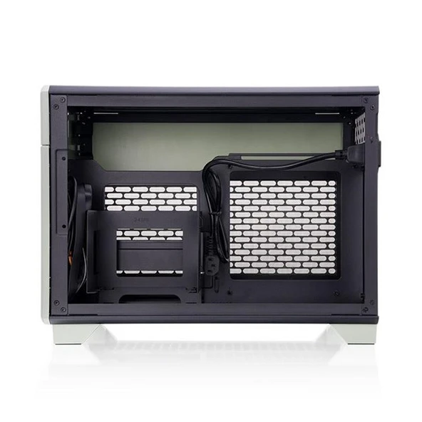 <![CDATA[THERMALTAKE TR100 MATCHA GREEN DIJITAL EKRAN MINI-ITX PC KASASI YEŞİL]]> - Resim 5