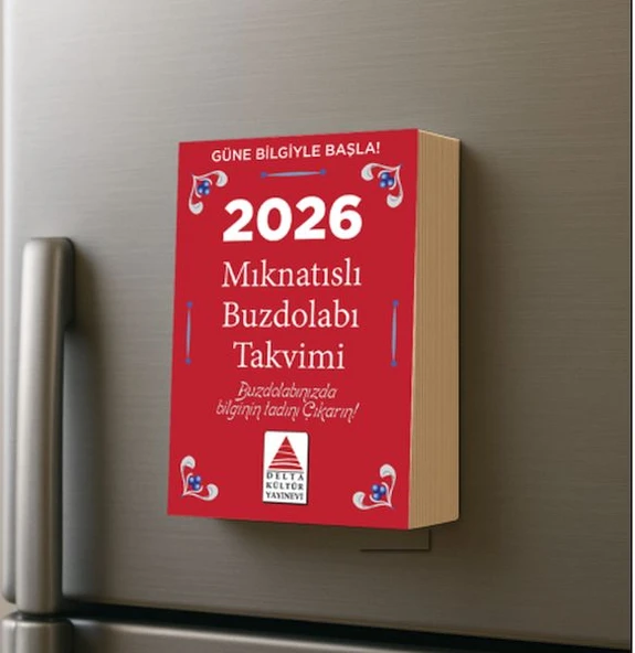 2026 Mıknatıslı Buzdolabı Takvimi ürün görseli