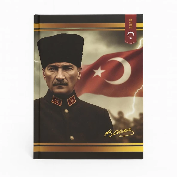Pars 2026 Atatürk Ajandası 17x24 cm Model-2 ürün görseli 1